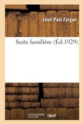 Cover: Suite familiere - Hachette Livre Bnf