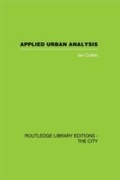 Cover: Applied Urban Analysis - Routledge