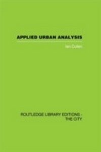 Enlarge image Cover: Applied Urban Analysis - Routledge