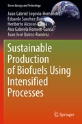 Cover: Sustainable Production of Biofuels Using Intensified Processes - Springer