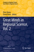Cover: Great Minds in Regional Science, Vol. 2 - Springer