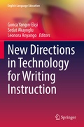 Cover: New Directions in Technology for Writing Instruction - Springer