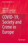 Cover: Covid-19, Society and Crime in Europe - Springer