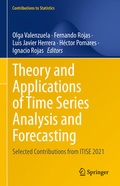 Cover: Theory and Applications of Time Series Analysis and Forecasting - Springer