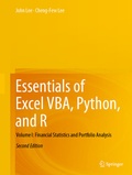 Cover: Essentials of Excel VBA, Python, and R - Springer