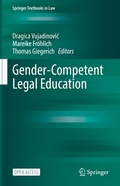 Cover: Gender-Competent Legal Education - Springer