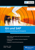 Cover: Git und SAP - SAP PRESS