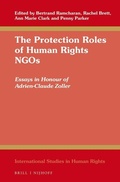 Cover: The Protection Roles of Human Rights NGOs - Martinus Nijhoff