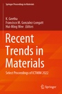 Cover: Recent Trends in Materials - Springer