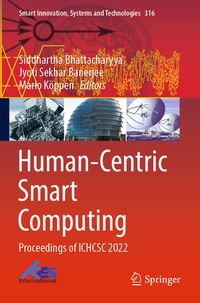 Enlarge image Cover: Human-Centric Smart Computing - Springer
