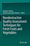 Cover: Nondestructive Quality Assessment Techniques for Fresh Fruits and Vegetables - Springer