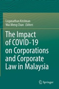 Cover: The Impact of COVID-19 on Corporations and Corporate Law in Malaysia - Springer