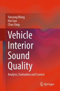 Enlarge image Cover: Vehicle Interior Sound Quality - Springer