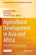 Cover: Agricultural Development in Asia and Africa - Springer