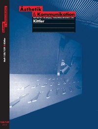 Enlarge image Cover: Kittler - Ästhetik und Kommunikation