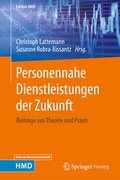 Cover: Personennahe Dienstleistungen der Zukunft - Springer Vieweg