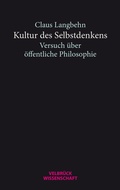 Cover: Kultur des Selbstdenkens - Velbr&uuml;ck