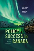 Cover: Policy Success in Canada - OUP eBook