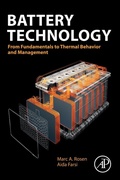 Cover: Battery Technology - Academic Press