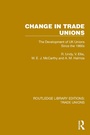 Cover: Change in Trade Unions - Routledge