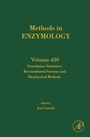 Cover: Translation Initiation: Reconstituted Systems and Biophysical Methods - Academic Press