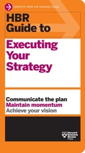 Cover: HBR Guide to Executing Your Strategy - Harvard Business Review Press