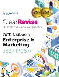 Abbildung von: ClearRevise OCR GCSE Enterprise and Marketing J837 2022 - PG Online Limited
