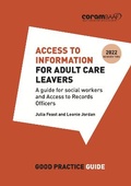 Cover: Access to Information for Adult Care Leavers - CoramBAAF