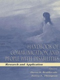 Cover: Handbook of Communication and People With Disabilities - Routledge