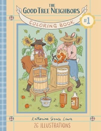 Enlarge image Cover: The Good Tree Neighbors Coloring Book - Ingrid Press