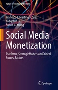 Cover: Social Media Monetization - Springer