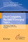 Cover: Cloud Computing, Big Data & Emerging Topics - Springer