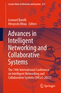Cover: Advances in Intelligent Networking and Collaborative Systems - Springer