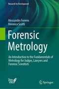 Cover: Forensic Metrology - Springer