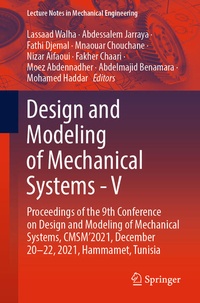 Enlarge image Cover: Design and Modeling of Mechanical Systems - V - Springer
