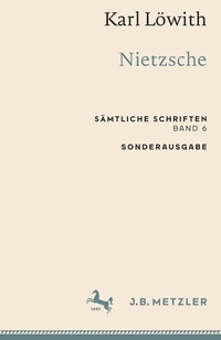 Enlarge image Cover: Karl Löwith: Nietzsche - J.B. Metzler