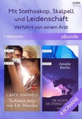 Cover: Mit Stethoskop, Skalpell und Leidenschaft - Verf&uuml;hrt von einem Arzt (2 Miniserien) - CORA Verlag