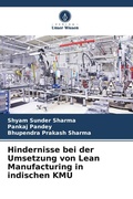 Cover: Hindernisse bei der Umsetzung von Lean Manufacturing in indischen KMU - International Book Market Service Ltd