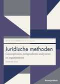 Cover: Juridische methoden - Boom juridisch