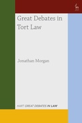 Cover: Great Debates in Tort Law - Hart Publishing