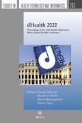 Cover: dHealth 2022 - IOS Press,US