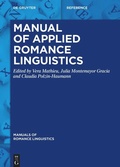 Cover: Manual of Applied Romance Linguistics - De Gruyter