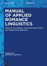 Enlarge image Cover: Manual of Applied Romance Linguistics - De Gruyter