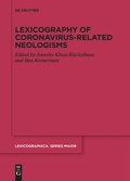 Cover: Lexicography of Coronavirus-related Neologisms - De Gruyter