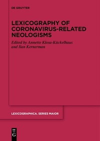 Abbildung von: Lexicography of Coronavirus-related Neologisms - De Gruyter
