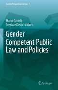 Cover: Gender Competent Public Law and Policies - Springer