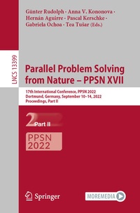 Enlarge image Cover: Parallel Problem Solving from Nature - PPSN XVII - Springer