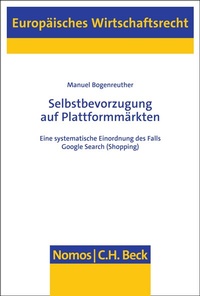 Abbildung von: Selbstbevorzugung auf Plattformmärkten - Nomos