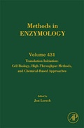 Cover: Translation Initiation: Cell Biology, High-throughput and Chemical-based Approaches: Volume 431 - Academic Press