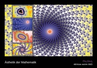 Abbildung von: Ästhetik der Mathematik 2023 (édition noire, DIN A4 Wandkalender, 29.7x21 cm, Querformat) - Olaf Schulz Verlag